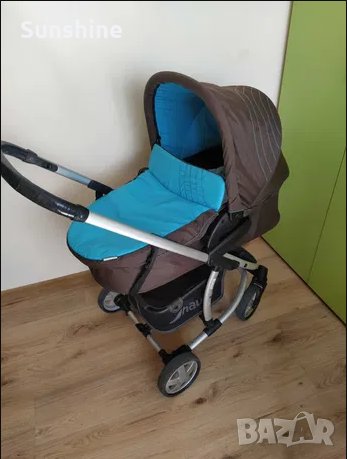 Детска количка Hauck Malibu 2в1, снимка 3 - Детски колички - 32123508