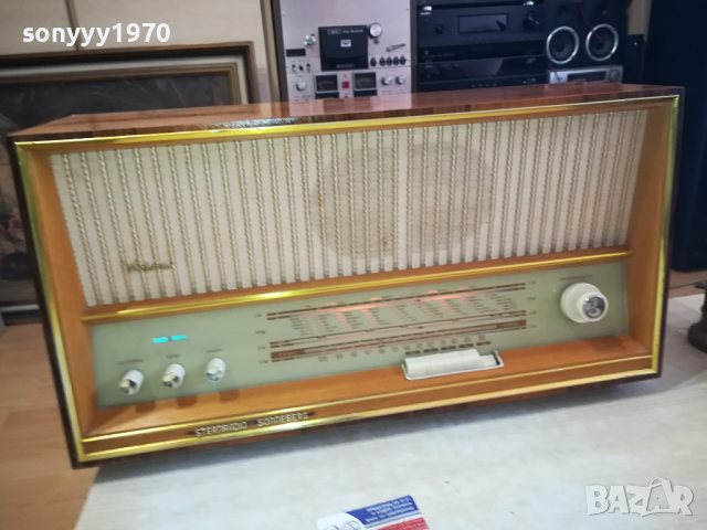 RFT WEIMAR 5140A TUBE RECEIVER-MADE IN GERMANY 1003241035, снимка 2 - Ресийвъри, усилватели, смесителни пултове - 44694109