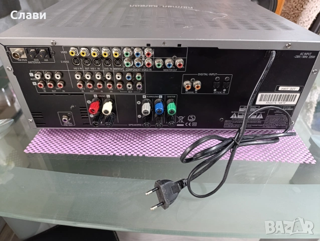 Receiver Harman/Kardon AVR 127/230, снимка 6 - Ресийвъри, усилватели, смесителни пултове - 54215475