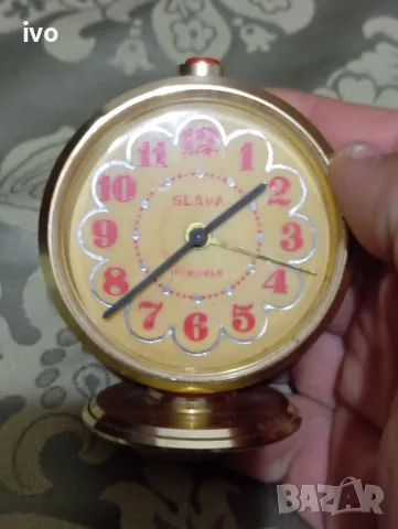 будилник слава, снимка 7 - Антикварни и старинни предмети - 47485705