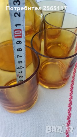 Италиански сервиз дуралекс 6 чàши и графа тип кана , снимка 3 - Сервизи - 31713935