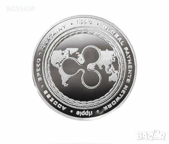 Ripple Coin / Рипъл монета ( XRP ) 2021 - Silver, снимка 2 - Нумизматика и бонистика - 39116008