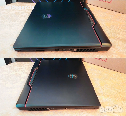NVIDIA RTX 4070 8GB/Intel Core i7-13700HX/16GB RAM/1TB SSD NVMe/17.3 QHD IPS 240hz/MSI Raider GE78, снимка 8 - Лаптопи за игри - 54237220