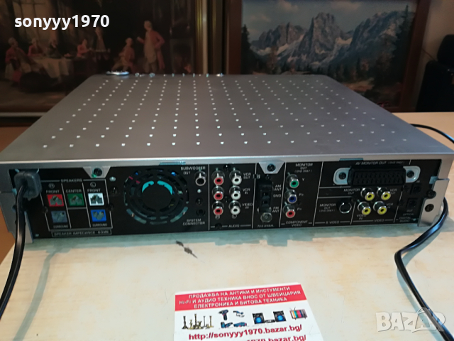 YAMAHA DVD RECEIVER-SWISS 1204221837, снимка 5 - Ресийвъри, усилватели, смесителни пултове - 36435896
