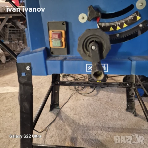 Стационарен циркуляр  Scheppach, снимка 6 - Циркуляри - 50891232