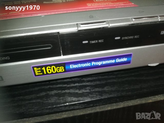 sony rdr recorder hdd/dvd+дистанционно 1111202304, снимка 3 - Плейъри, домашно кино, прожектори - 30757273