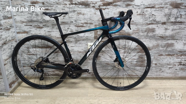 НОВ карбонов шосеен велосипед KTM Revelator Alto Master Custom Disc 105 12S Trimax | 49
