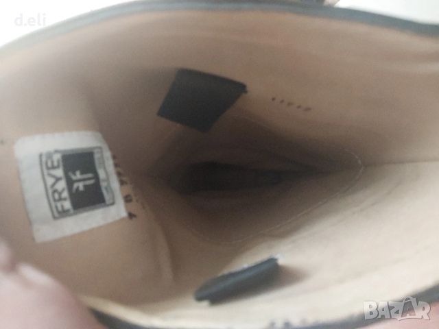 FRYE 🇺🇸 Size 38 100% Кожа Ръчна изработка, снимка 7 - Дамски ботуши - 51826708