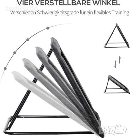 Футболна врата/тренировъчна мрежа черна, снимка 4 - Футбол - 51762731