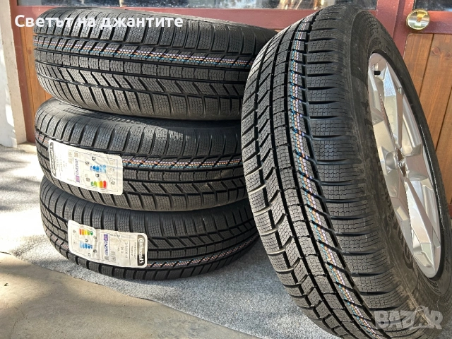 Джанти за Audi Q3 17 Цола с Зимни Гуми 215/65/17 Нови Continental Dot 2025, снимка 5 - Гуми и джанти - 51723215