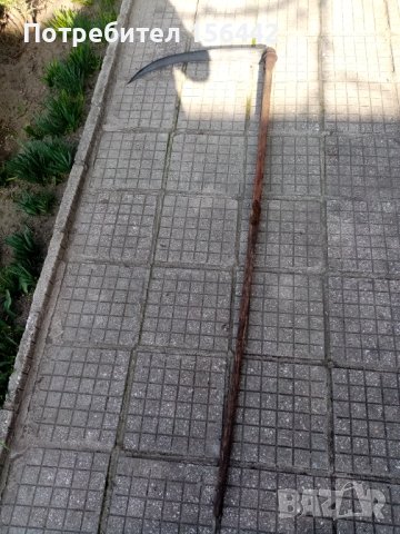 Ретро коса за косене и декорация. , снимка 7 - Градински инструменти - 37484791