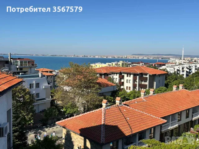 Двустаен апартамент с панорамна морска гледка в Triumph Holiday Village, Свети Влас 