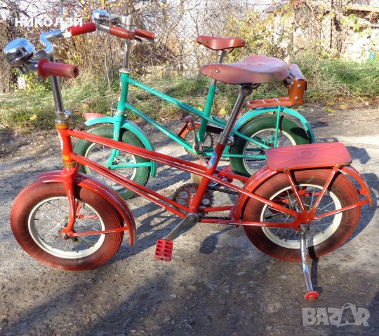 Ретро детски велосипеди марка ( Бабочка) Пеперудка два броя употребявани 1977 год. СССР, снимка 14 - Велосипеди - 36592892