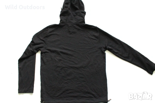 SUPER NATURAL - мъжка мерино горница, суичър, размер L, снимка 6 - Спортни дрехи, екипи - 53357723