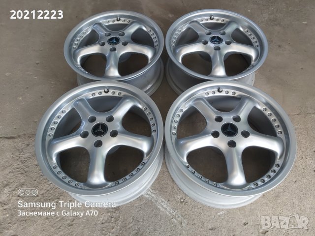 4 броя алуминиеви джанти за Mercedes Benz C-Class 17, снимка 11 - Гуми и джанти - 40832635