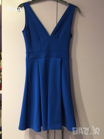 Синя рокля, снимка 1 - Рокли - 42193017