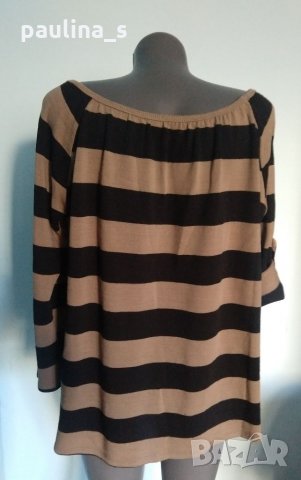 Еластичен пуловер тип туника с дълъг ръкав и регулация / голям размер , снимка 5 - Блузи с дълъг ръкав и пуловери - 35472861