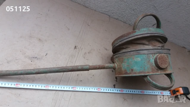 стара машинка за пръскане на лозя със сяра , снимка 5 - Антикварни и старинни предмети - 50596607