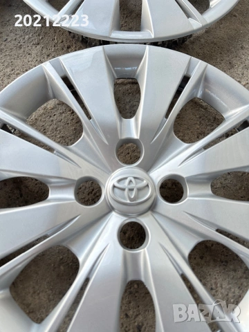 4 броя оригинални тасове за Toyota Yaris,Toyota Aygo 15, снимка 3 - Аксесоари и консумативи - 53132789