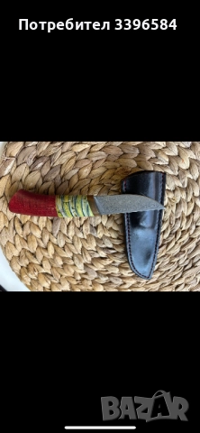 Ловен нож дамаска стомана, снимка 2 - Ножове - 51972121