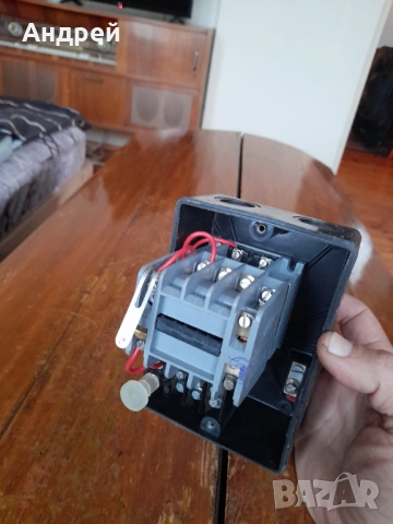 Стар контактор К16Е, снимка 6 - Други ценни предмети - 53357956