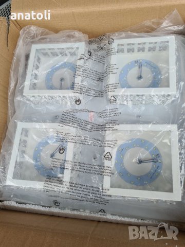 LED полилей за таван 4 абажура от Германия 57х57 см, снимка 4 - Лед осветление - 38768755