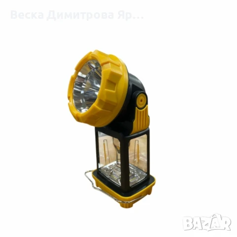 Соларен мултифункционален къмпинг фенер - прожектор HW 1277-W, снимка 3 - Други стоки за дома - 50634717