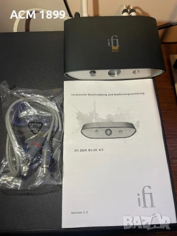 Ifi zen blue v2, снимка 3 - Ресийвъри, усилватели, смесителни пултове - 51384858