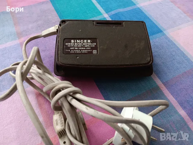 SINGER Крачен педал, снимка 6 - Шевни машини - 48655446