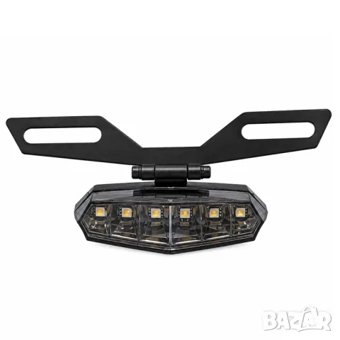 LED стоп за мотоциклет със стойка за регистрационен номер, снимка 2 - Аксесоари и консумативи - 55865929