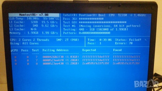 Лаптоп Toshiba Satellite L40-14F с дефекти за лека неважна работа или за части, снимка 12 - Лаптопи за дома - 51005536
