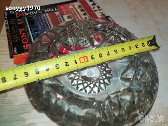 ПЕПЕЛНИК-ГОЛЯМ МАСИВЕН 16Х5СМ 2109251939, снимка 2 - Колекции - 51788914