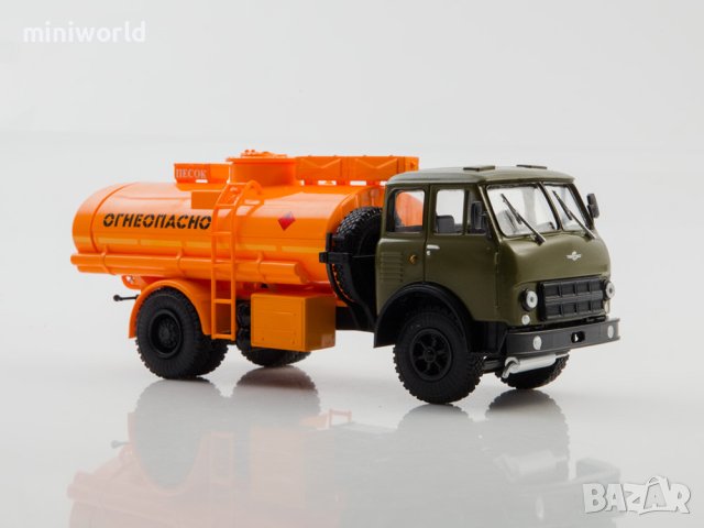 МАЗ 506 АЦ-8-500А цистерна - мащаб 1:43 на Наши Грузовики моделът е нов в кутия, снимка 11 - Колекции - 42698855