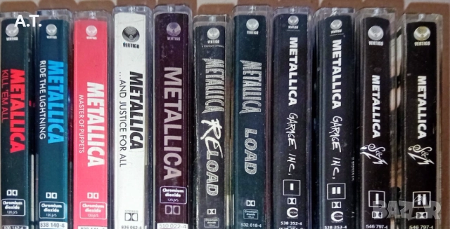 ОРИГИНАЛНИ КАСЕТИ METALLICA