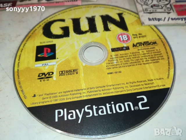 GUN PS2 GAME 1402251345, снимка 8 - Игри за PlayStation - 49127015