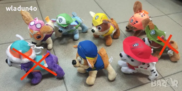 Ключодържатели Paw patrol/Пес патрул-8лв/бр, снимка 5 - Плюшени играчки - 50060006