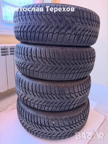 Продавам четири гуми 185/65/14-Кумхо УинтерКрафт-НОВИ, снимка 2 - Гуми и джанти - 54045600
