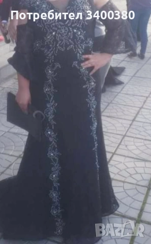 Официална Бална Рокля с Камъни , снимка 5 - Рокли - 54193429