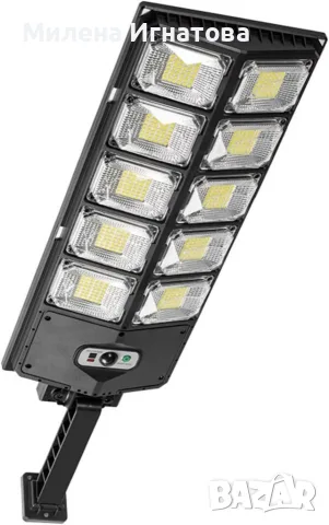Соларна лампа W789B-5 – Мощно и ефективно LED осветление, снимка 3 - Соларни лампи - 55932750