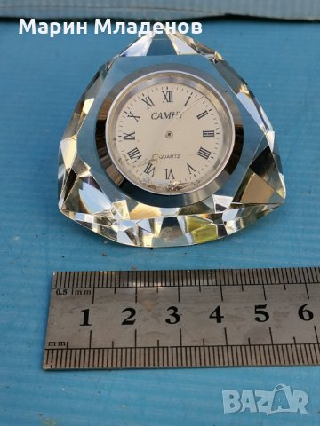 Настолен часовник Camhi Quartz, снимка 2 - Антикварни и старинни предмети - 34208807