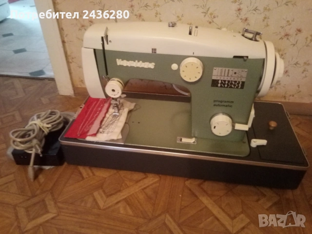 Продавам автоматична шевна машина с програмно управление „VERITAS-TEXTIMA 8014/35“.