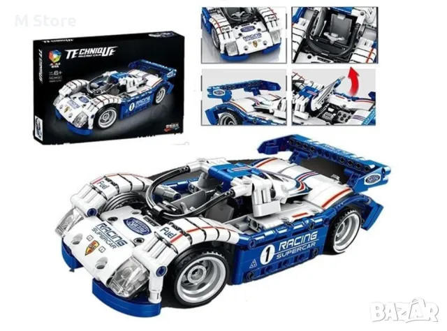 Страхотен Конструктор Кола - тип Лего с 424 части  