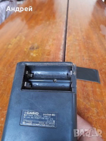 Стар калкулатор Casio Pocket-8S, снимка 6 - Други ценни предмети - 42908907