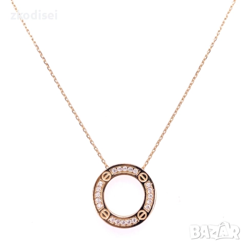 Златно колие 3,08гр. 43,0см. 14кр. проба:585 модел:34384-3