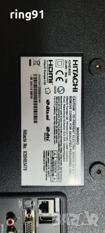 T-Con - PT430CT02-1-C-5 TV Hitachi 43HE4005, снимка 4 - Части и Платки - 55844233