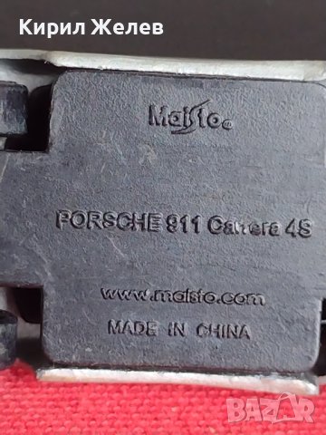 Метална количка PORSCHE 911 CARRERA MADE IN CHINA за КОЛЕКЦИЯ ДЕКОРАЦИЯ 37618, снимка 9 - Колекции - 40675010