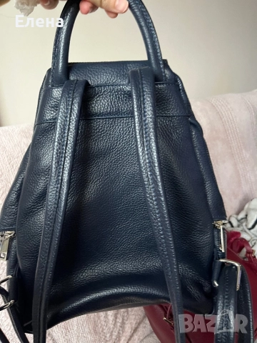 Две кожени раници, снимка 2 - Раници - 52451675