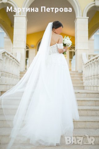 Дизайнерска сватбена рокля Atelier Sposa Bridal, снимка 5 - Рокли - 33814980