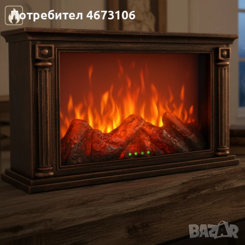 LED камина с ефект на тлеещи въглени , снимка 2 - Декорация за дома - 52720613