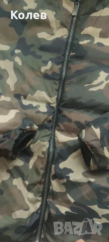 Двулицево дебело зимно мъжко яке Streetspun, снимка 8 - Якета - 48048805